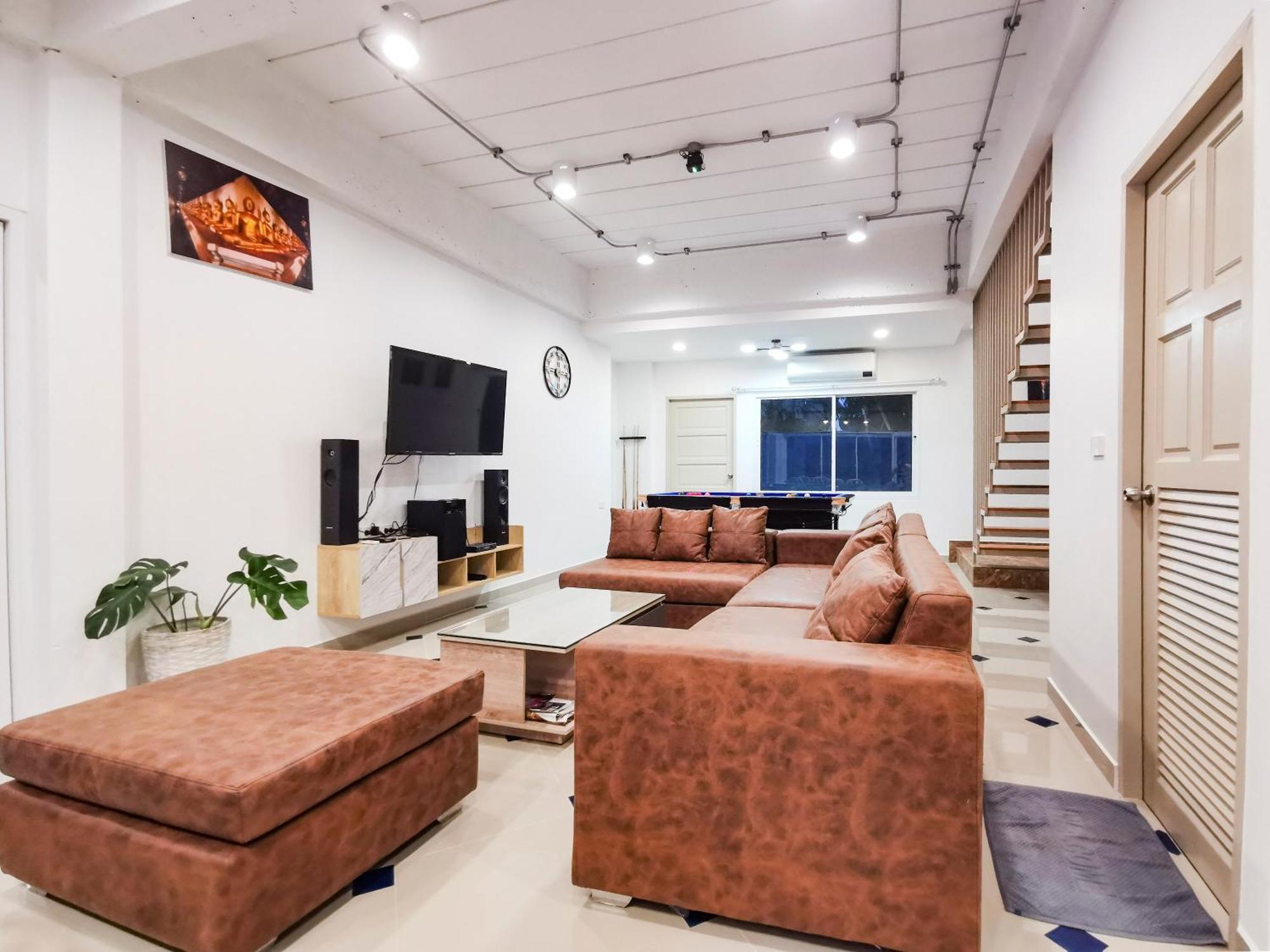 Vila Thepprasit Cosy Jomtien pláž Exteriér fotografie