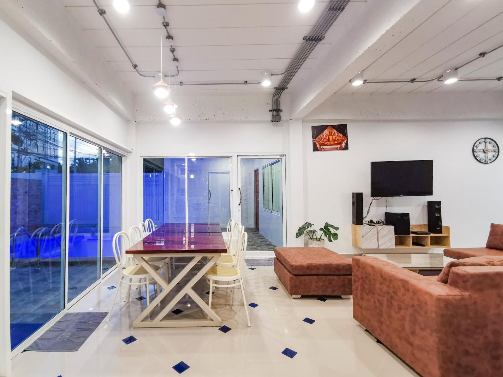 Vila Thepprasit Cosy Jomtien pláž Exteriér fotografie